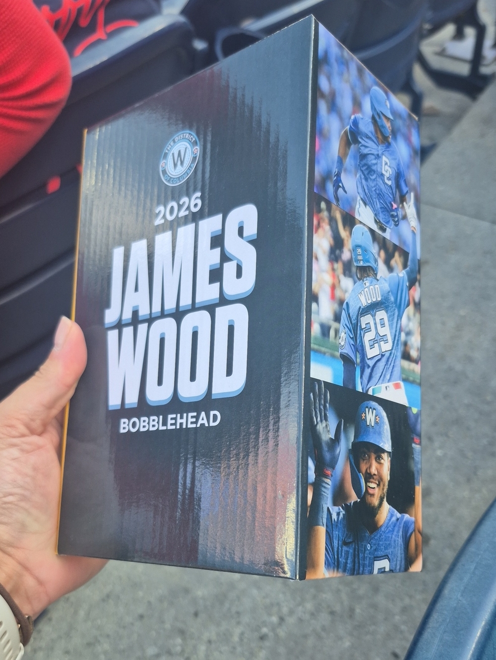 2026 James Wood Bobblehead - Blue